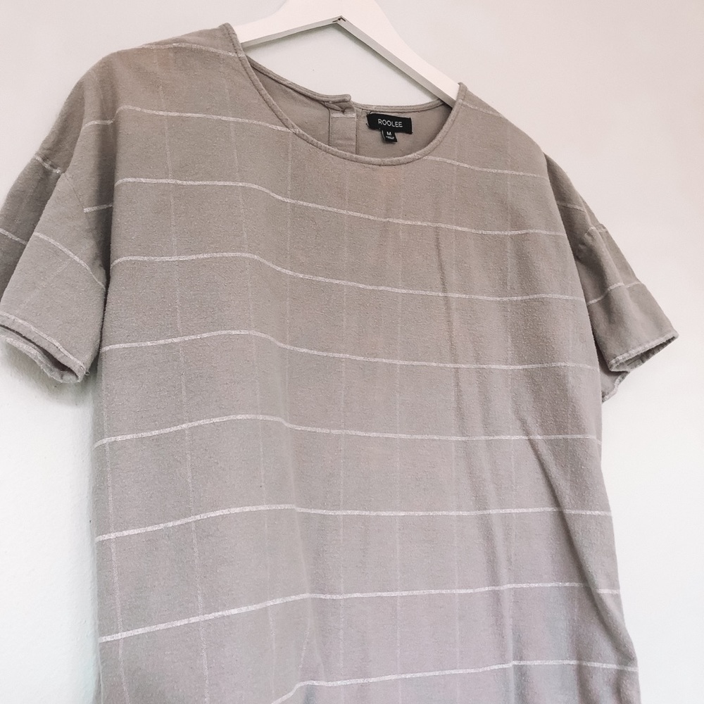 Gray Striped Tee Shirt!